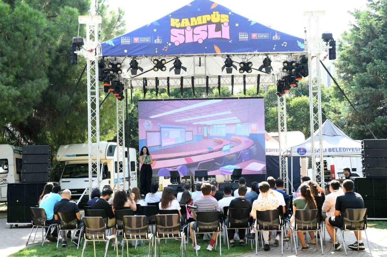 Üniversiteli gençler ‘Kampüs Şişli Festivali’nde buluştu
