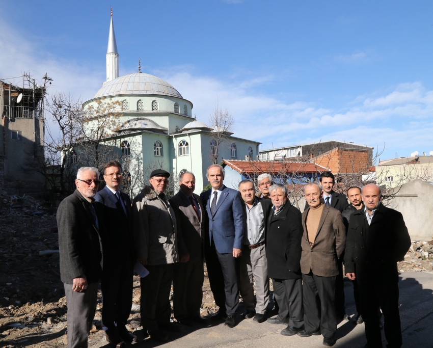 Helvalıpınar Camii'ne Büyükşehir eli