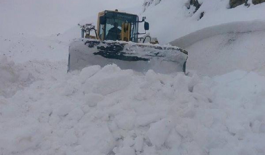 Van'da çığ düştü