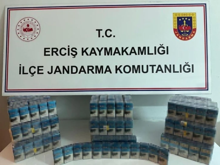 Van’da 520 paket kaçak sigara ele geçirildi
