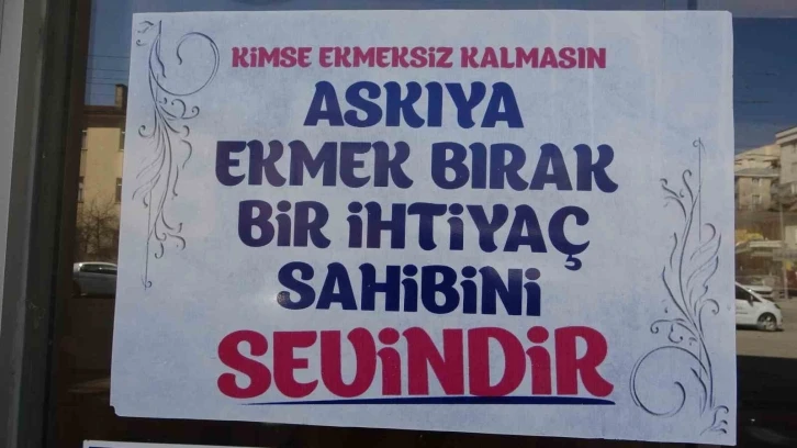 Van’da ‘askıda ekmek’ uygulaması
