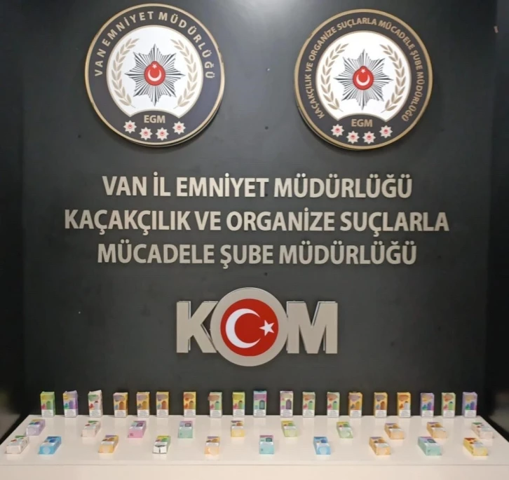 Van’da gümrük kaçağı malzemeler ele geçirildi
