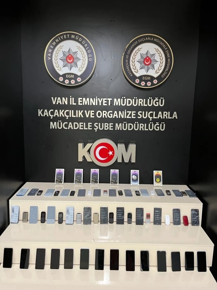 Van’da gümrük kaçakçılığı operasyonu
