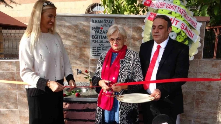 Vanlı yönetmenden Tuğba Özay’ın babası için hayrat çeşmesi