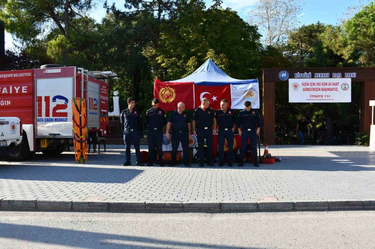 Vezirköprü’de İtfaiye Haftası kutlandı
