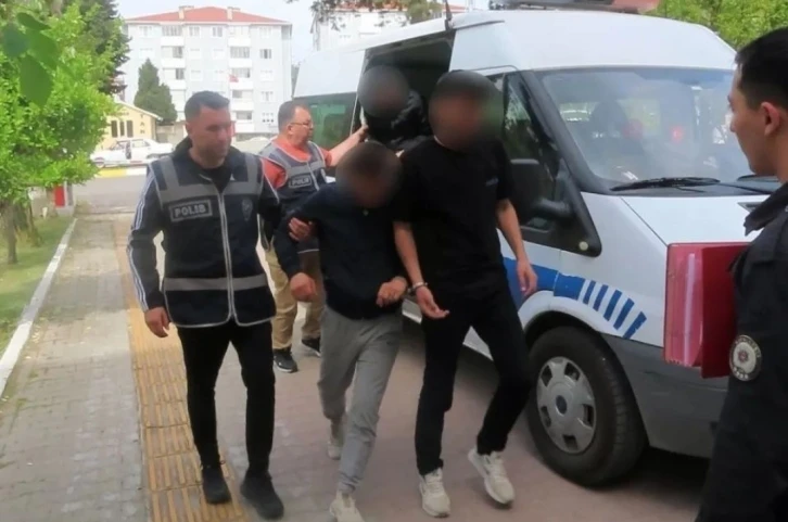 Vize’de kavga ihbarına giden polis uyuşturucu buldu
