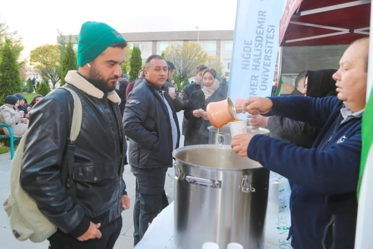 Vize Haftasında Çorbalar Niğde Belediyesi’nden
