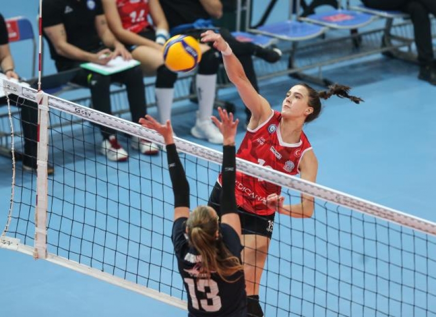 Nilüfer Belediyespor Avrupa sahnesinde galip 