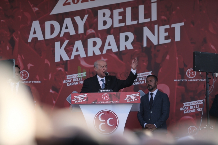 MHP lideri Bahçeli: HDP ile koalisyon kurmak PKK’ya bakanlık vermektir