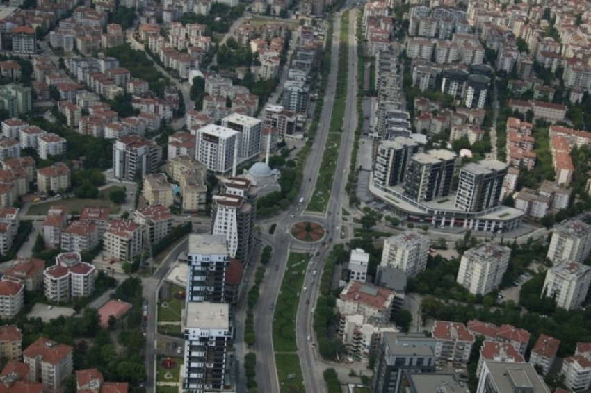 Bursa'da havadan denetim