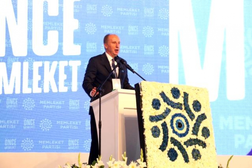 Muharrem İnce, cumhurbaşkanlığı seçiminde Erdoğan'a rakip olacağını duyurdu