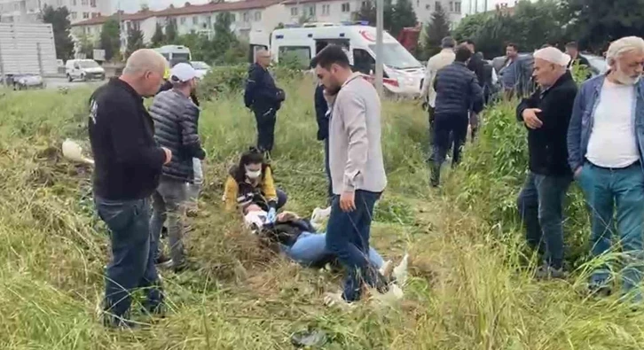 Yalova’da 2 otomobil çarpıştı: 1 yaralı
