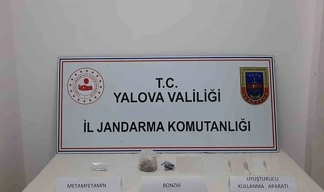 Yalova’da uyuşturucu operasyonu: 3 gözaltı