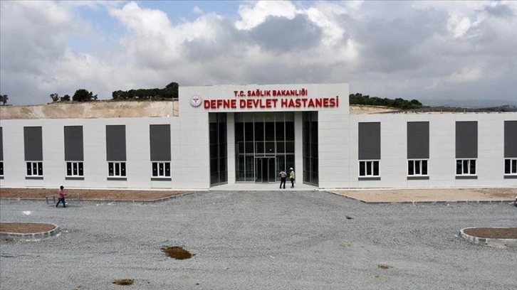 Yapımında sona gelinen Defne Devlet Hastanesi 10 güne tamamlanacak