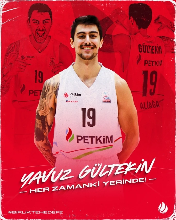 Yavuz Gültekin, bir sezon daha Petkimspor’da
