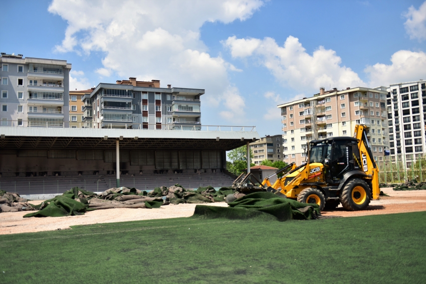 Fidyekızık spor tesisleri yenileniyor