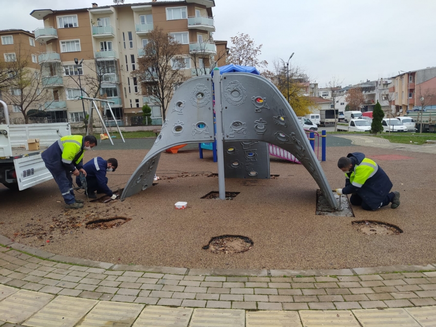 Yıldırım parklarına bakım ve onarım