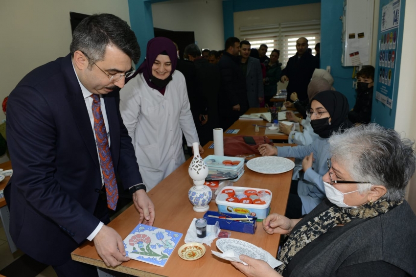 Başkan Yılmaz'dan YILMEK'e ziyaret