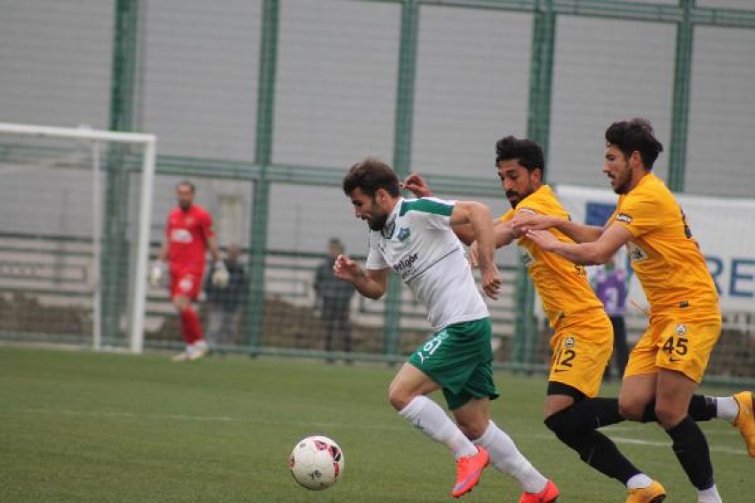 Yeşil Bursa-Tekirdağspor: 0-0