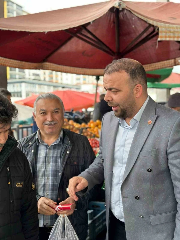 Yeniden Refah Partisi Altındağ Belediye Başkan Adayı Altıngöz’den işçilere destek
