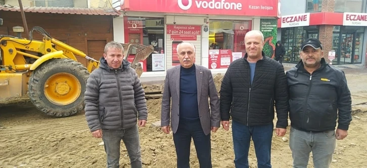 Bursa Yenişehir'de hal içine ilk kazma vuruldu