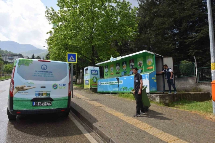 Yıldırım’da atıkların dönüşümü için mobil çözüm
