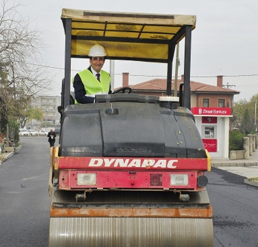 Yıldırım'da bir yılda 160 bin 240 ton asfaltlama