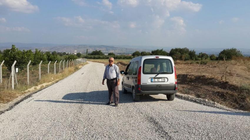 40 yıllık yol sorunu çözüldü