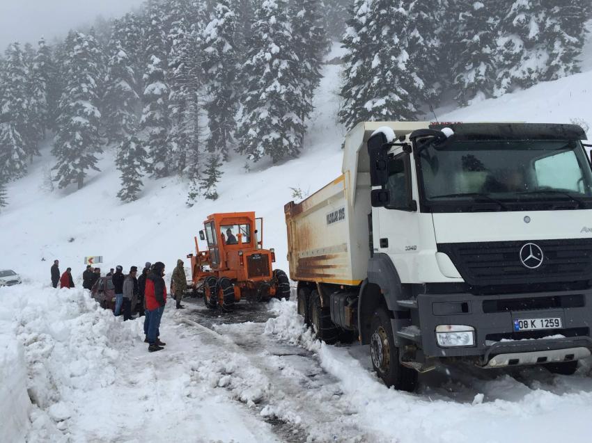 Artvin'de kapalı yolları 