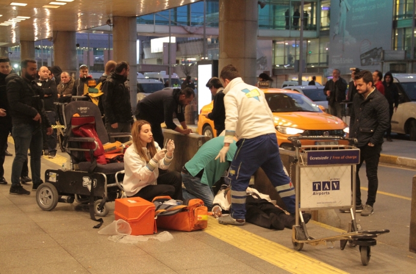 Kalbi duran yolcu için zamana karşı yarış