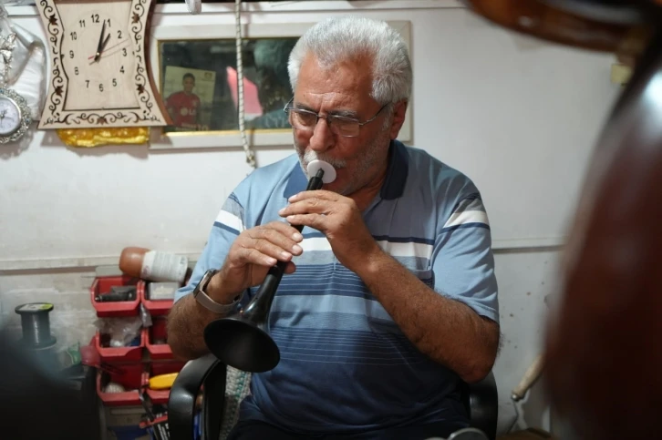 “Yoldaşım” dediği zurnasına yarım asırdır nefes oluyor
