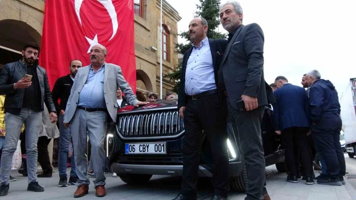 Yozgat’ta Togg’a yoğun ilgi