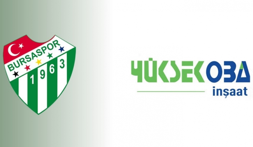 Bursaspor'un yeni sponsoru Yüksekoba İnşaat