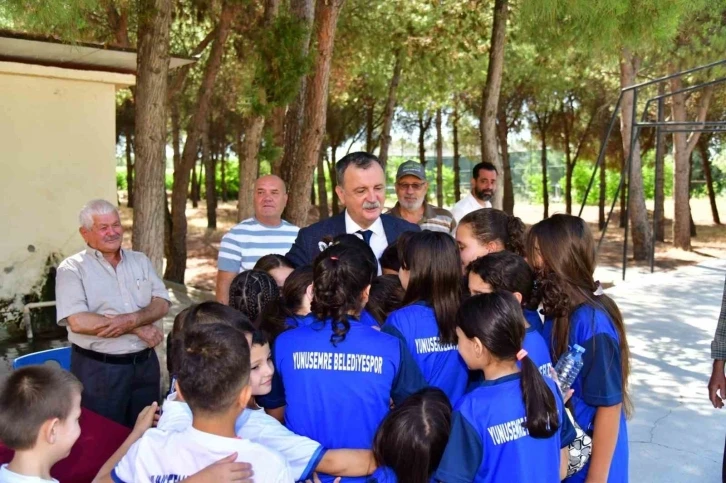 Yuntdağı’nda yaz spor okulu coşkusu başladı
