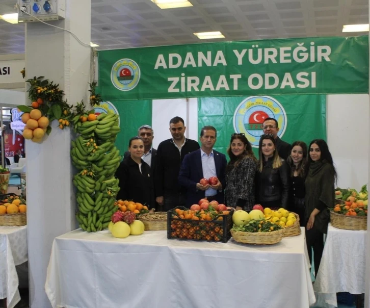 Yüreğir Ziraat Odası, Ankara’daki Adana Tanıtım Günleri’ne katıldı
