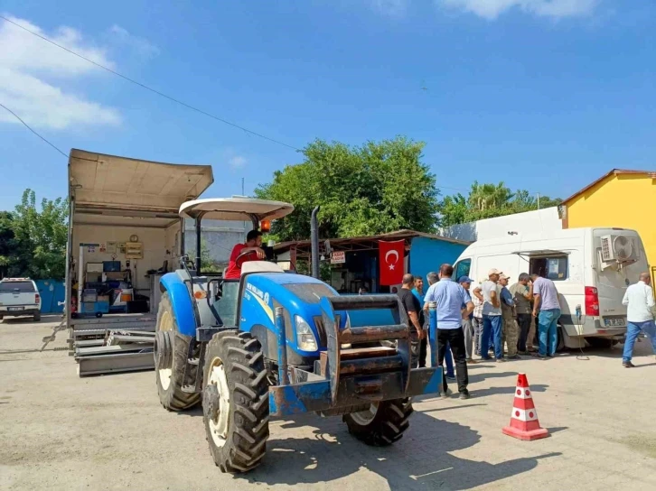 Yüreğirli çiftçilere traktör muayene kolaylığı
