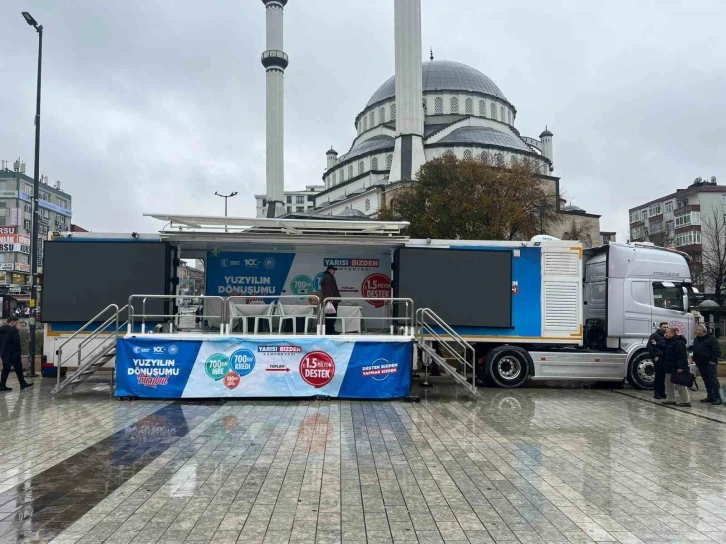 ’Yüzyılın Dönüşümü İstanbul’ için bilgilendirme tırları yollarda
