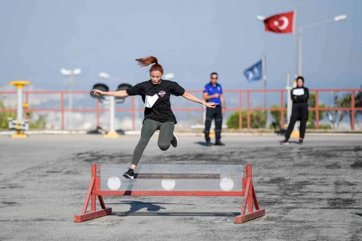 Zabıta memuru adaylarının zorlu sınavı
