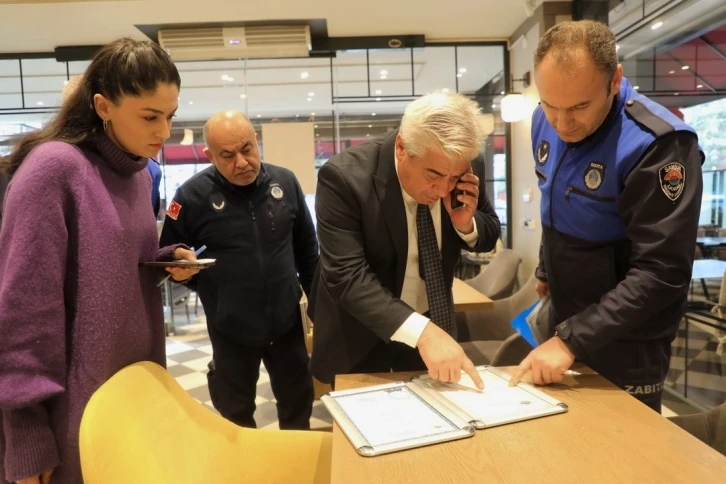 Zabıtadan kafe ve restoranlara ’fiyat listesi’ denetimi
