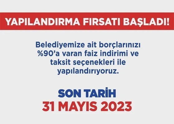 Zeytinburnu Belediyesi’nde vergi borçları için yapılandırma fırsatı başladı
