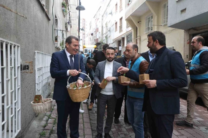 Zeytinburnu’na Bahar Fesleğenle geldi
