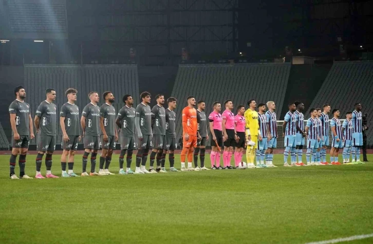 Ziraat Türkiye Kupası: Fatih Karagümrük: 0 - Trabzonspor: 0 (Maç devam ediyor)
