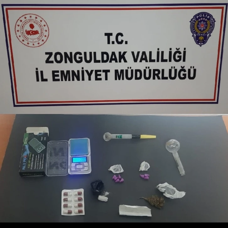 Zonguldak’ta uyuşturucu operasyonu: 1 tutuklu
