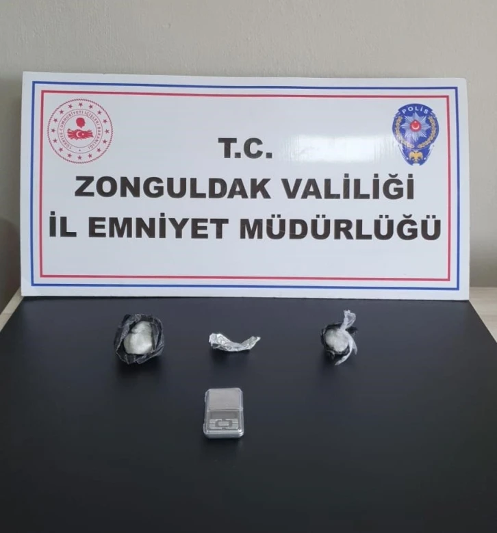 Zonguldak’ta uyuşturucu operasyonu 2 tutuklu
