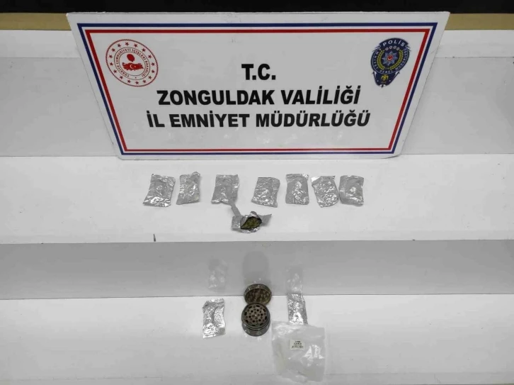 Zonguldak’ta uyuşturucu operasyonu
