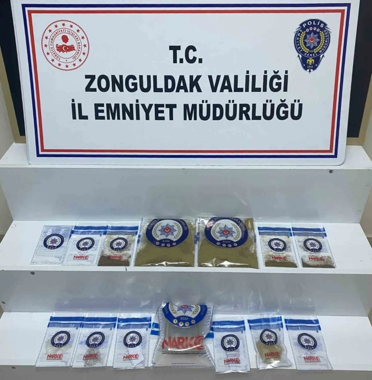 Zonguldak’ta uyuşturucu operasyonunda 1 tutuklama
