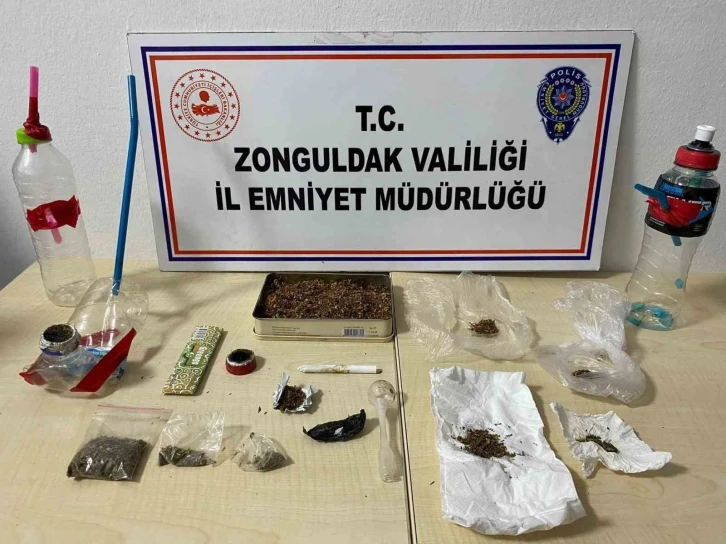 Zonguldak’ta uyuşturucu operasyonunda 2 tutuklama
