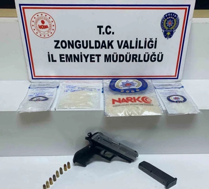 Zonguldak’ta uyuşturucu operasyonunda 2 tutuklama
