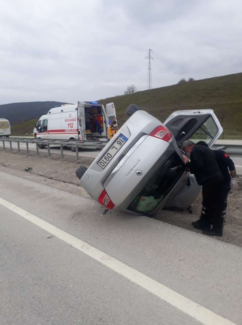 Bursa-Ankara yolunda kaza