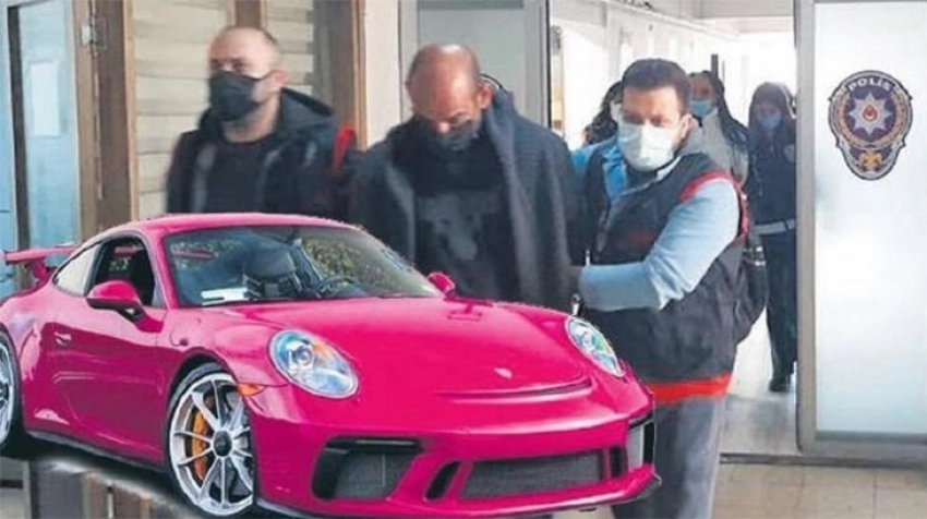 Pembe Porsche’lu çete lideri!